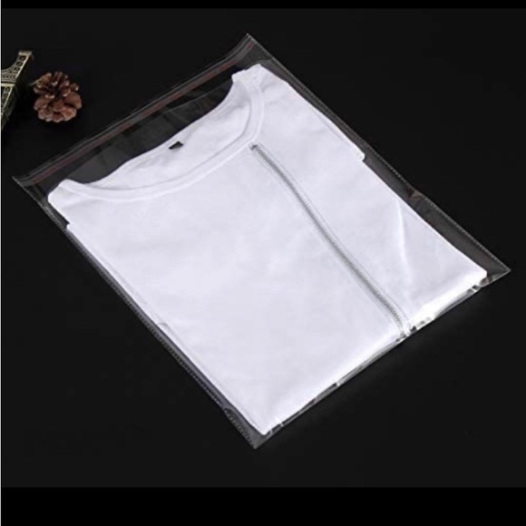 25ct 13-1/2x17” Crystal Clear Self Seal Bags W/ Free Stickers 📕🆕📕Ex-Large - Picture 2 of 8